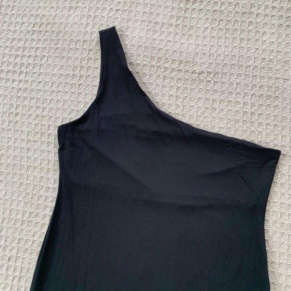 Black H&M One Shoulder Dress - Picture 5 of 7